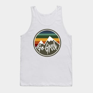 Go Greek Mountain Patch Tank Top